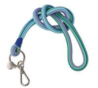 Schlüsselband GIFTCOMPANY Lanyard rainbow blue/silber robust - rainbow blue/silber
