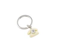 Gift Company Nostalgie Telefon Schlüsselanhänger, beige beige [A]