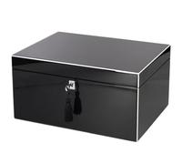 Schmuckaufbewahrungsbox MDF schwarz - GIFTCOMPANY Tang L - schwarz