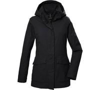 Funktionsjacke "GS 54 WMN JCKT", Damen, Gr. 46, schwarz, Obermaterial: 100% Polyester;Futter: 100% Polyester, G.I.G.A. DX BY KILLTEC, Jacken, Wasserdicht, atmungsaktiv, recycelte Materialien, abnehmba