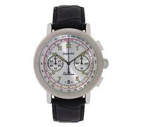 Gigandet Herren Uhr Chronograph mit Leder Armband G19