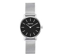 Gigandet Minimalism Damenuhr Analog Quarz mit silbernem Edelstahlband G36-007