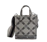 Michael Kors Gigi Handtasche hellgrau, Baumwolle, Damen