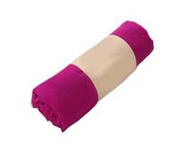 GIJMZY Stola Für Abendkleid Damen Schal aus Baumwolle und Leinen, Langer Kopfschal, einfarbig, weicher Strandschal(Purple 1)