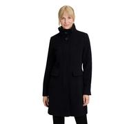 Wolljacke GIL BRET, Damen, Gr. 38, blau (night blau), Obermaterial: 75% Wolle, 20% Polyamid, 5% Kaschmir, unifarben, tailliert ca. Mitte Oberschenkel, gerader Abschluss, Jacken, mit Stehkragen (181027