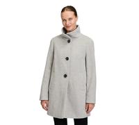 Wolljacke GIL BRET, Damen, Gr. 38, grau (light grau melange), Obermaterial: 64% Wolle, 16% Polyamid, 8% Kaschmir, 7% Polyester, 5% sonstige Fasern, meliert, regular fit ca. Mitte Oberschenkel, gerader