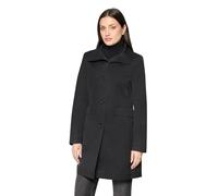 Outdoorjacke GIL BRET, Damen, Gr. 38, jet schwarz, Web, Obermaterial: 58% Baumwolle, 42% Polyester, unifarben, regular fit normal, gerader Abschluss, Jacken Outdoorjacke, mit Stehkragen (42382645-38)