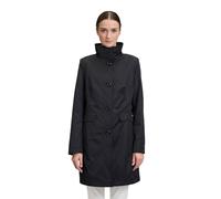 Sommerjacke GIL BRET "Gil Bret Sommermantel mit Stehkragen", Damen, Gr. 46, blau (dunkelblau), Obermaterial: 58% Baumwolle, 42% Polyester. Futter: 100% Polyester., klassisch, tailliert, Langarm, Jacke