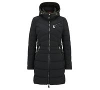 Steppjacke GIL BRET "Gil Bret Steppmantel mit abnehmbarer Kapuze" Gr. 48, blau (dunkelblau) Damen Jacken (82964019-48) dunkelblau