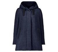 Gil Bret Wolljacke Damen mit Kapuze 46 Moonlight Blau Melange Baumwolle/Polyester/Wolle/Polyacryl