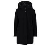 Gil Bret Damen Wolljacke mit Kapuze Schwarz/Grau,40