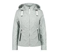 Gil Bret - Leichte Steppjacke mit Kapuze grau/grün - Gr. - 46