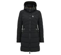 Gil Bret Damen Steppmantel mit Abnehmbarer Kapuze 42, Dunkelblau