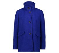 Wolljacke GIL BRET, Damen, Gr. 40, blau (bright blau melange), Web, Obermaterial: 32% Baumwolle, 27% Polyester, 18% Wolle, 18% Polyacryl, 5% sonstige Fasern, unifarben, casual, gerade Po-bedeckend, Ru
