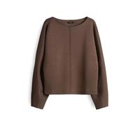 OPUS Damen Sweatshirt | Gilan Regular weiches Sweatshirt mit Ballonärmeln Cocoa, 38