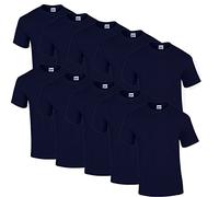 Gildan 10 T Shirts Heavy Cotton M L XL XXL Diverse Farben auswählbar (3XL, 10er Navy)