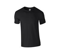 Gildan 64000 Mens Short Sleeve Softstyle T-Shirt Tee XXL,Black