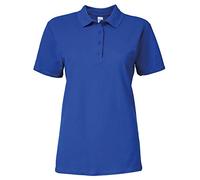 Gildan 64800L Damen Softstyle Doppel-Piqué-Poloshirt, königsblau, XX-Large