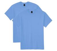 Gildan Damen DryBlend, Style G8000, Multipack T-Shirt, Carolina Blue (2er-Pack), L
