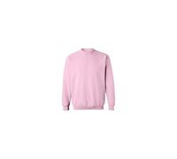 Gildan Damen Fleece-Sweatshirt mit Rundhalsausschnitt, Stil G18000, hellrosa Farbe, X-Large