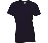 Gildan Damen T-Shirt G5000L Heavy Cotton Kurzarm Rundhals schwere Qualität Navy S