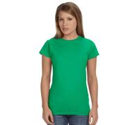Gildan Damen Kurzarm T-Shirt L,Irisches Grün