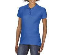 G64800L Gildan Damen Poloshirt Polohemd Softstyle® Doppeltes Piqué Polo Royal S