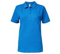 Gildan Damen Softstyle Double Piqué Polo 64800L sapphire S