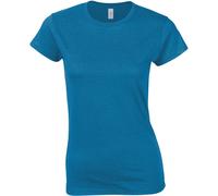 Gildan Damen Softstyle T-Shirt 64000L antique sapphire (heather) XXL