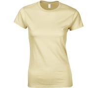 Gildan Damen Softstyle T-Shirt 64000L sand S