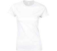 Gildan Damen T-Shirt G64000L Softstyle® Weiß S