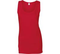 Gildan Damen Softstyle Tank Top 64200L cherry red S