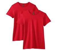 Gildan Damen Women's Softstyle Cotton T-Shirt, Style G64000l, 2-Pack T-Shirt (2er Pack)