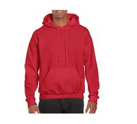 GILDAN DRYBLEND ADULT HOODED SWEATSHIRT S RED
