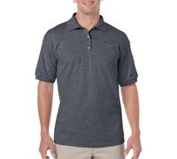Gildan - DryBlend® Adult Polo Dark Heather - Gr. - XXL