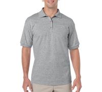 Gildan - DryBlend® Adult Polo Sport Grey (Heather) - Gr. - XXL