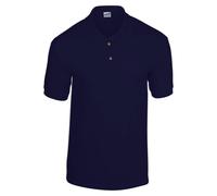 Gildan DryBlend Herren Polo-Shirt, Kurzarm (L) (Marineblau)