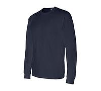 Gildan DryBlend Langarm-T-Shirt für Erwachsene, Stil G8400, 2er-Pack, Marineblau, Klein