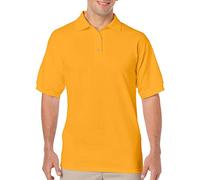Gildan DryBlend Polo Shirt für Männer (2XL) (Gold)