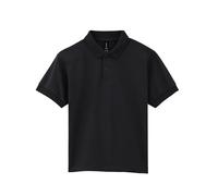 Gildan Unisex Baby Dryblendâ Youth Jersey Poloshirts, schwarz, 16 Años