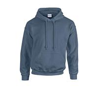 Gildan Erwachsene 50/50 Kapuzenpullover Uni 18500 Gr. L, Indigo