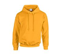 Gildan Fleece Hoodie Sweatshirt, Style G18500, Multipack, Goldfarben, Large