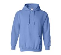 Gildan G185 Kapuzenpullover für Erwachsene, schwerer Stoff, Blau (Carolina Blue)