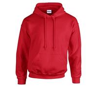 Gildan GD057 Kapuzen-Sweatshirt Heavy Blend Gr. L, rot