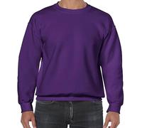Gildan Gilden Kapuzen-Sweatshirt für Erwachsene Herren Damen Heavy Blend Pullover Hoodie Gr. XXL, violett