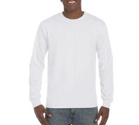 Gildan - Hammer Adult Long Sleeve T-Shirt White - Gr. - XL