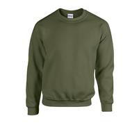 Gildan - Heavy Blend™ Adult Crewneck Sweatshirt Military Green - Gr. - M