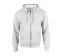 Gildan - Heavy Blend™ Adult Full Zip Hooded Sweatshirt Ash (Heather) - Gr. - S
