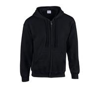 Gildan - Heavy Blend™ Adult Full Zip Hooded Sweatshirt Black - Gr. - S