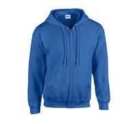 Gildan - Heavy Blend™ Adult Full Zip Hooded Sweatshirt Royal - Gr. - S